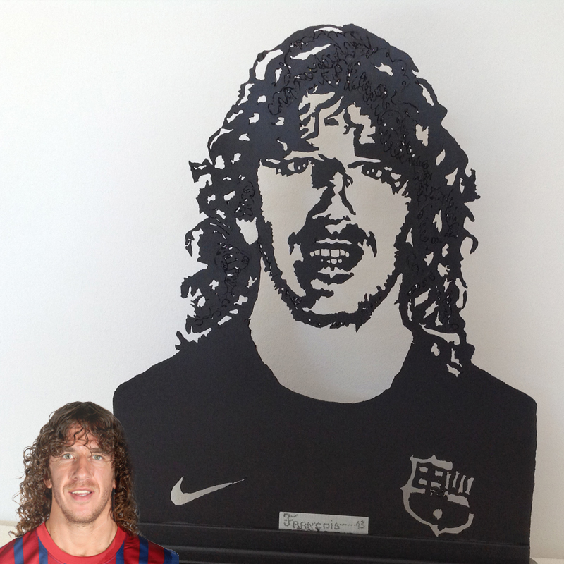 Puyol sculpture by François Aviles