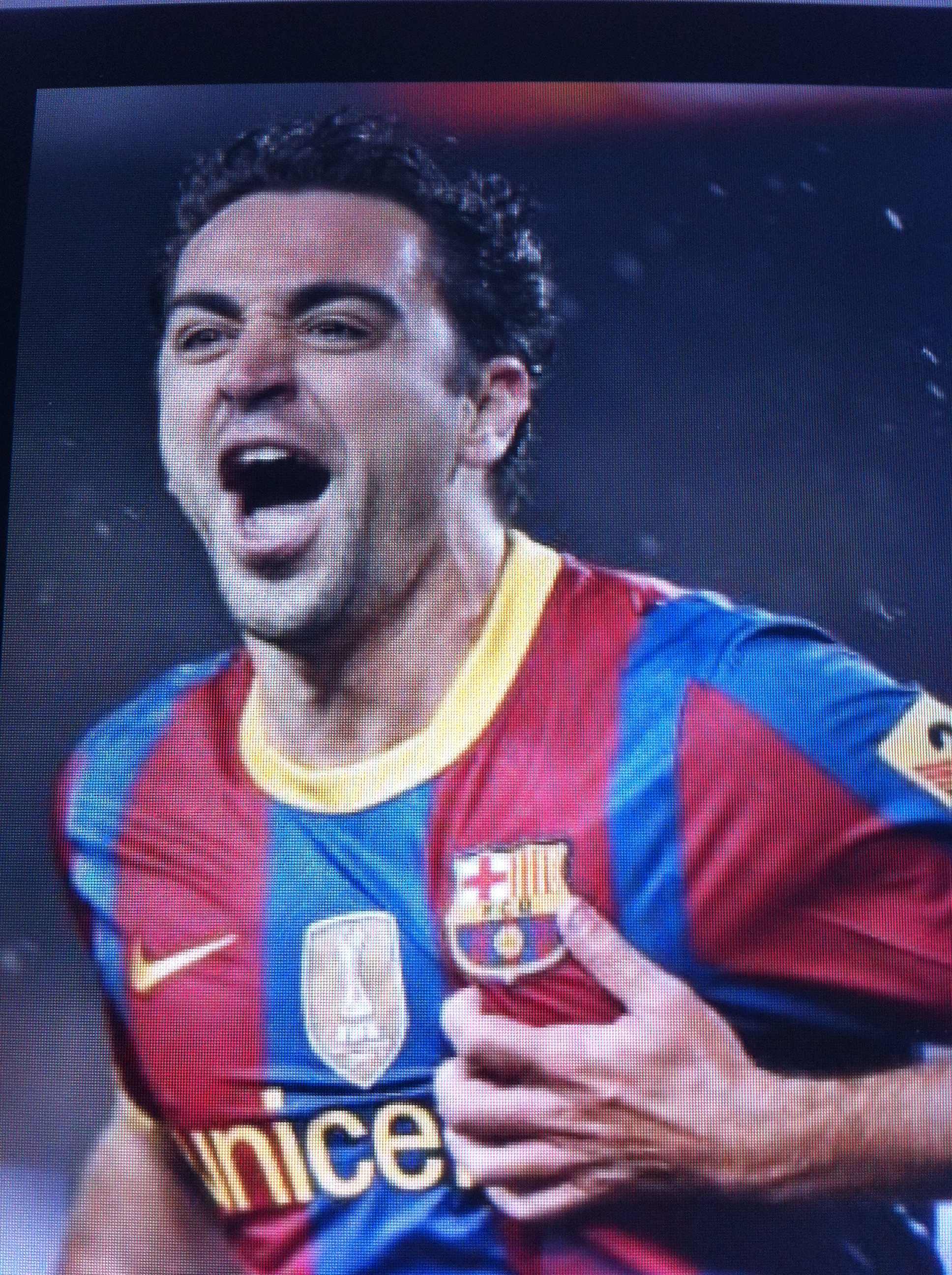 Sculptural portrait of Xavi created by François Aviles